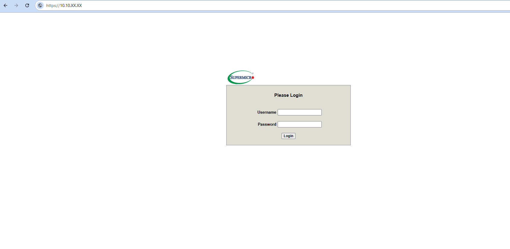 ipmi login