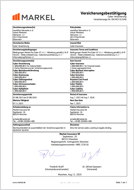 Datacenter Österreich