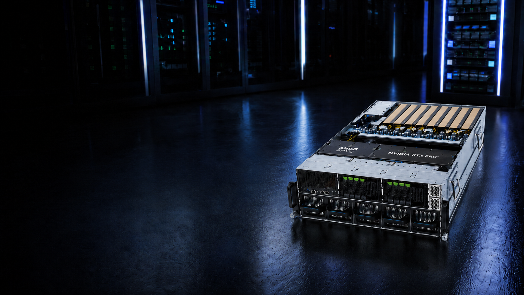 GPU-Server mieten mit NVIDIA RTX PRO Blackwell und AMD EPYC